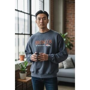 Vintage Denver Broncos Crewneck Sweatshirt Mens XL Logo 7